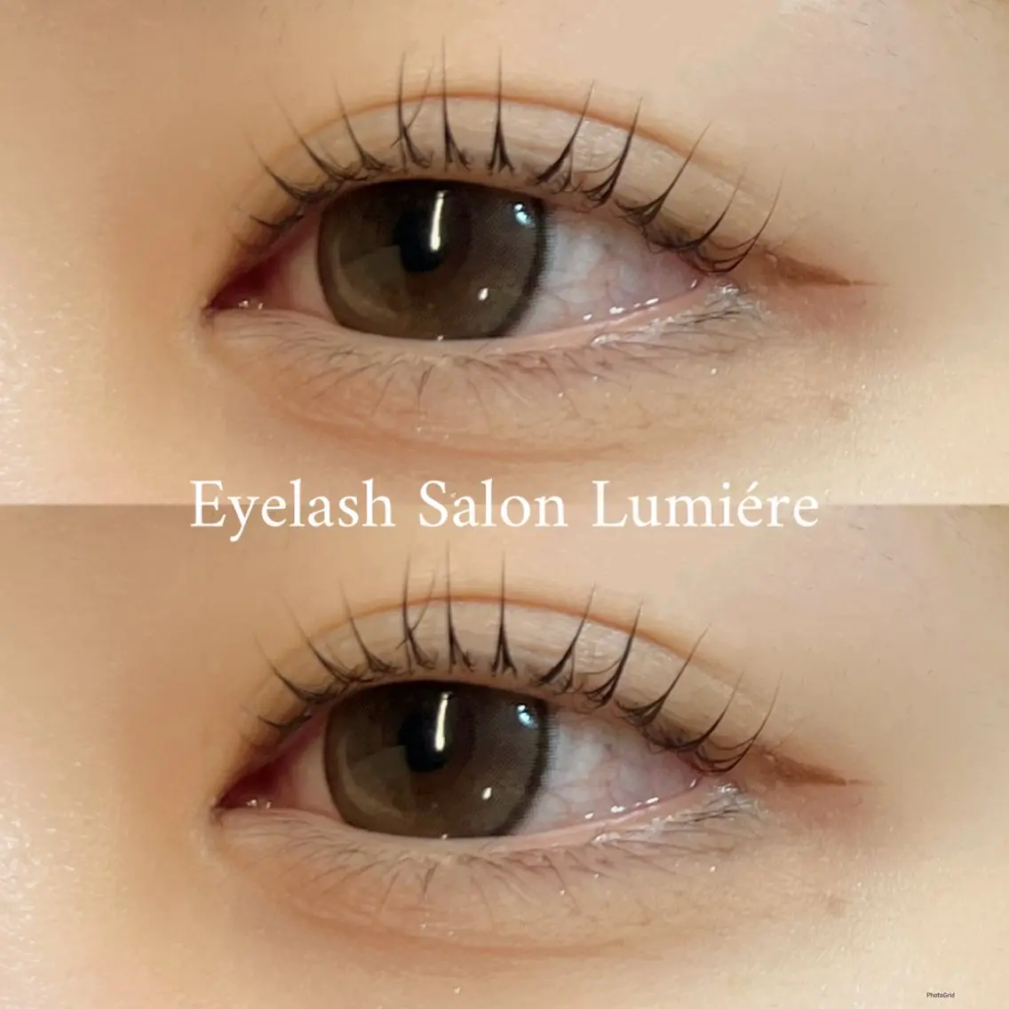 マツエク・マツパ Lumiére SAKURAのマツエク・マツパデザイン