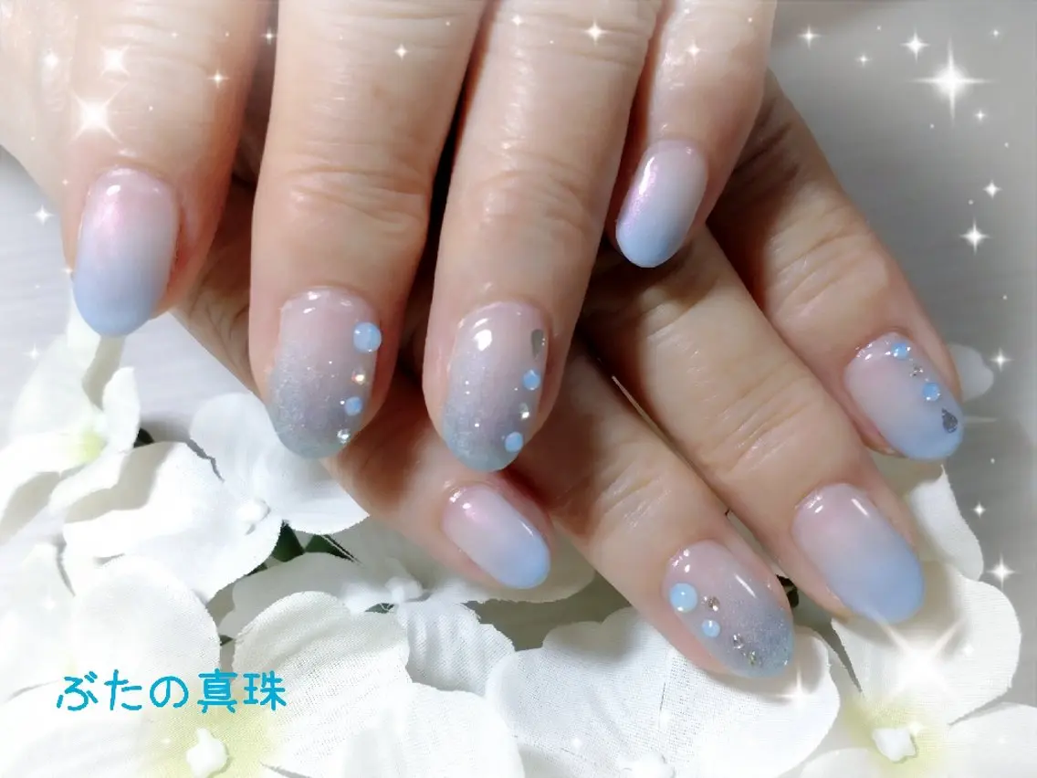 ネイル ハンドネイル 林 珠里のネイルデザイン