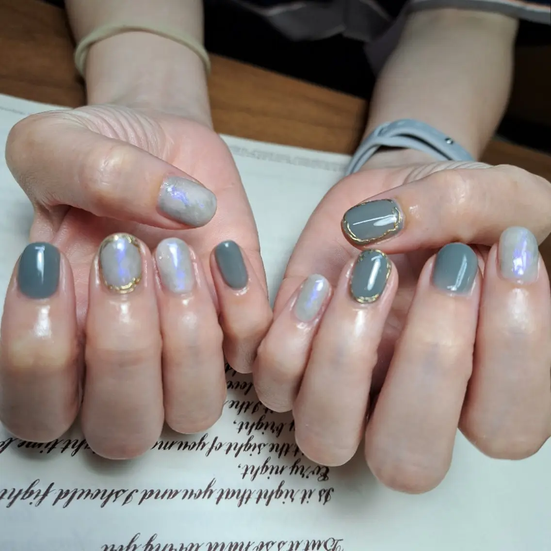 ネイル 持ち込み ハンドネイル HAYASHI  Nのネイルデザイン