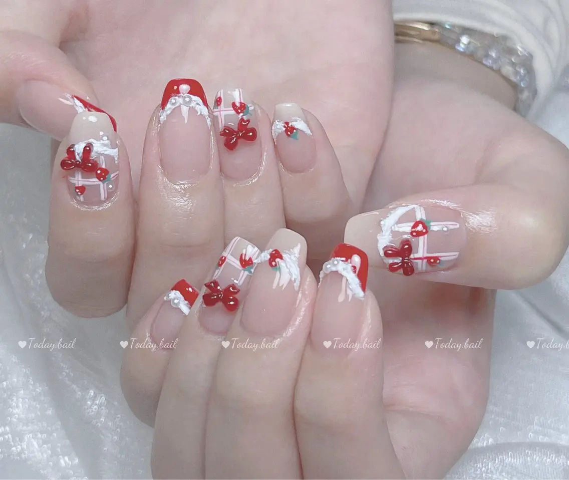 ネイル ハンドネイル 🎀Today nail💅のネイルデザイン