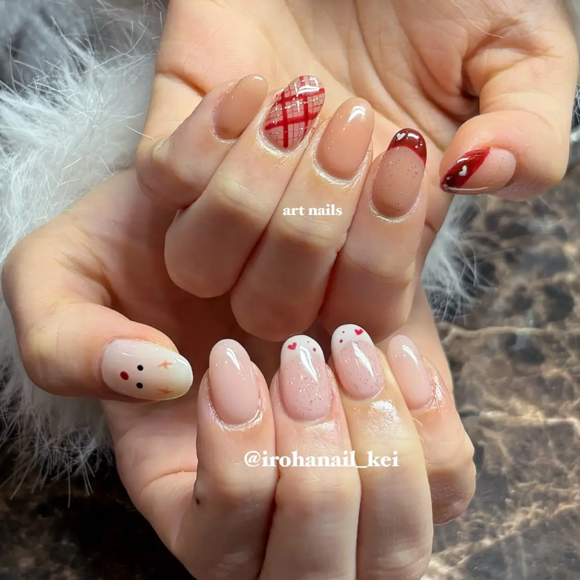 ネイル アートネイル ハンドネイル IROHA NAIL_けい🐶のネイルデザイン