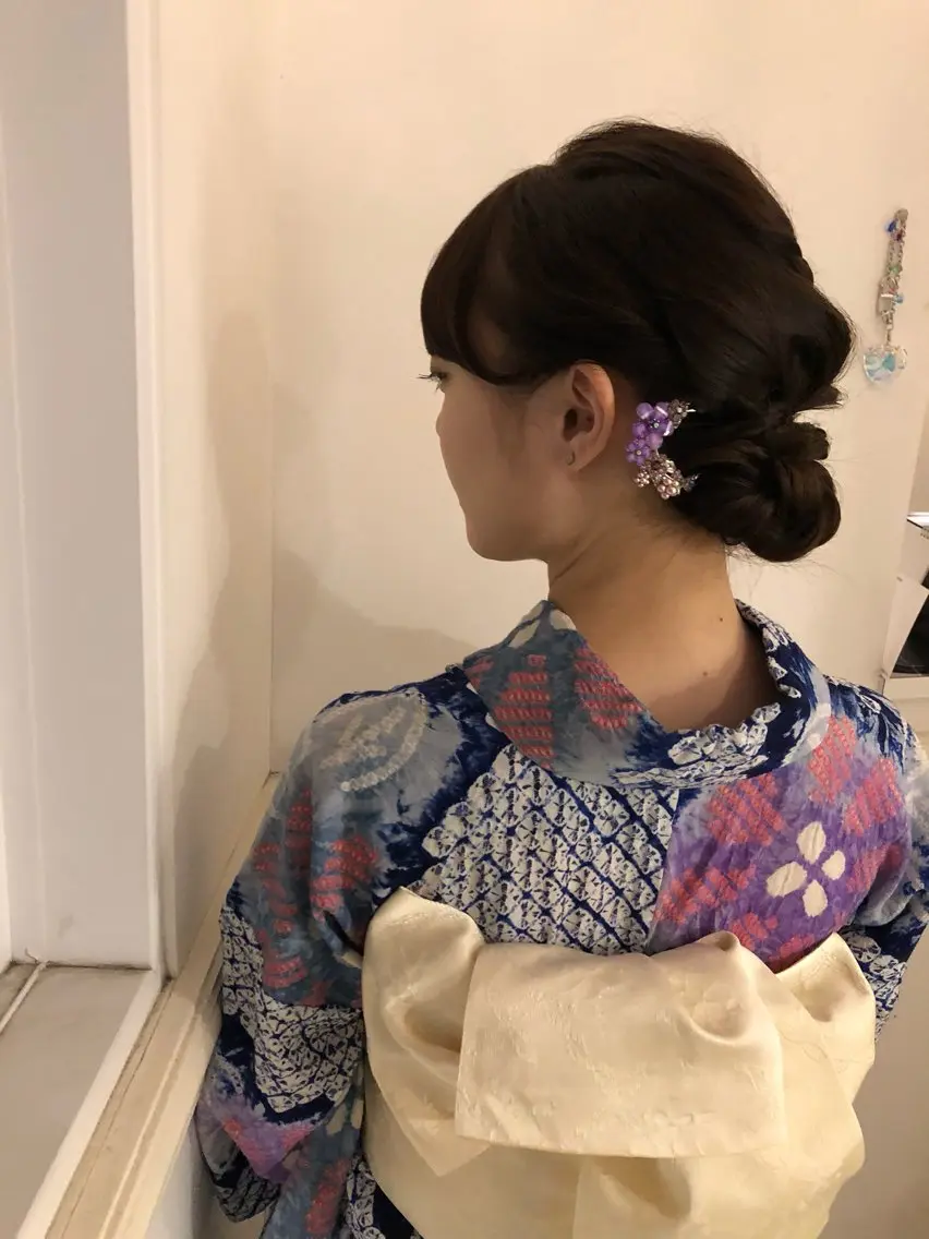 ヘアアレンジ ヘアセット専門 松永香代子のヘアスタイル