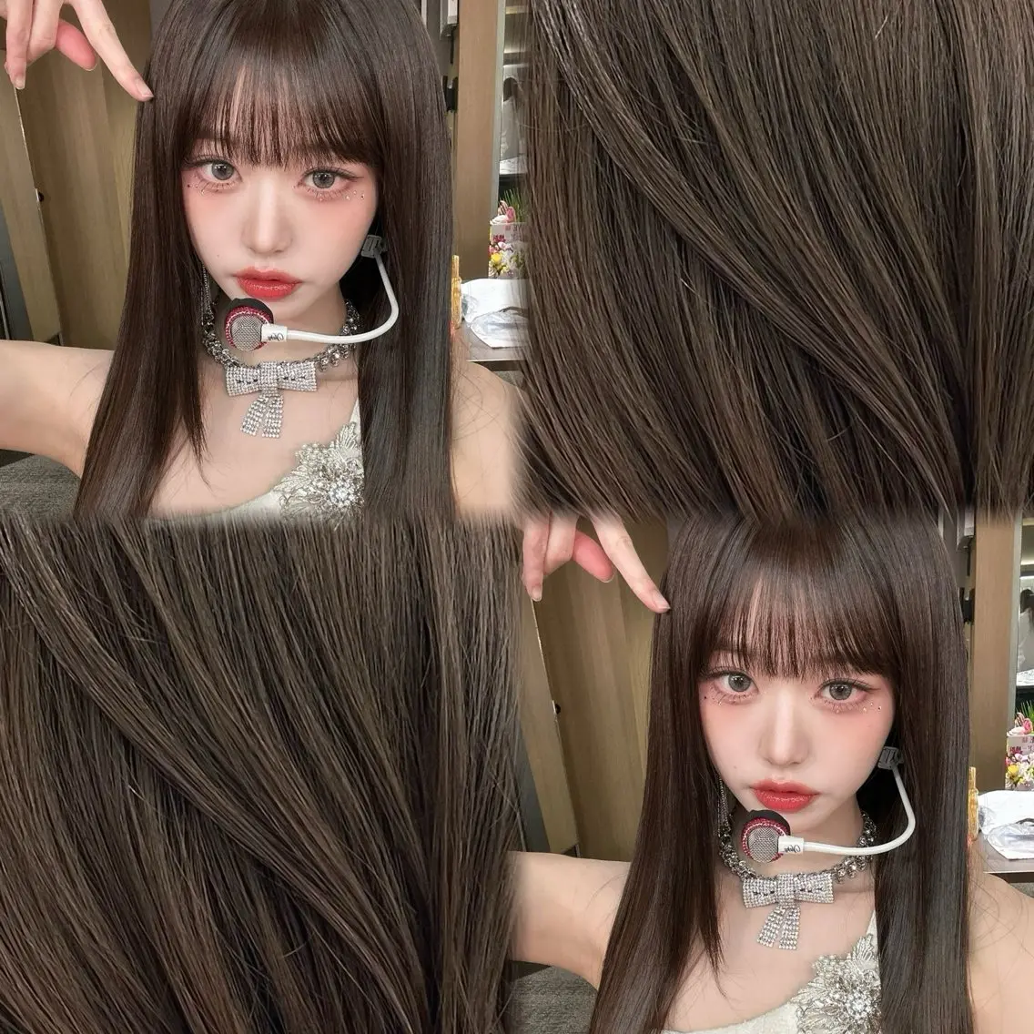 セミロング カラー カット ヘアカラー ❤️🔥ハイトーン /レイヤー/IORIのヘアスタイル