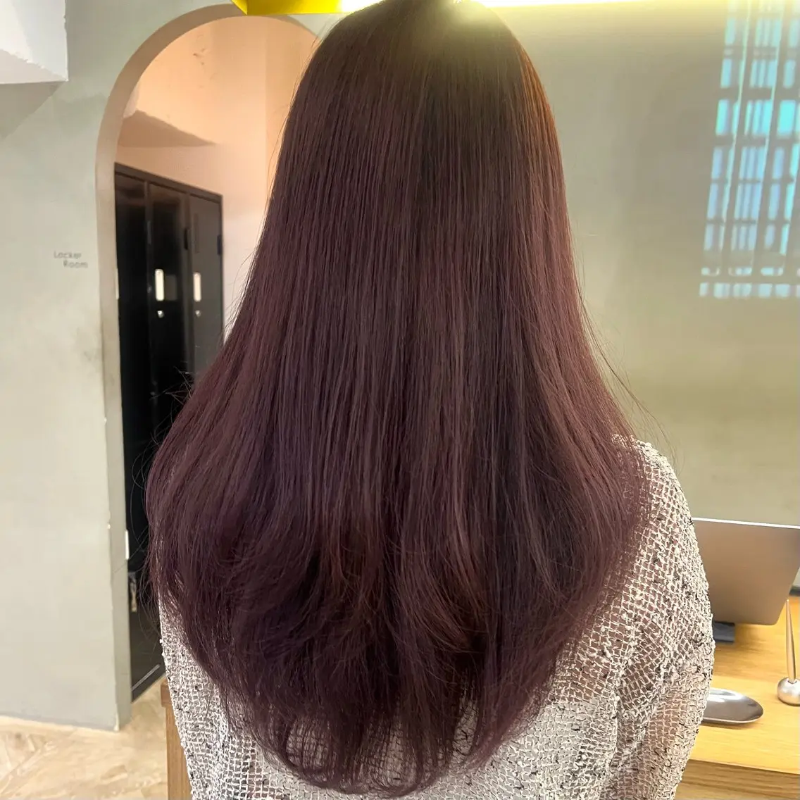 ロング カラー 透明感カラー カット ヘアカラー トリートメント レイヤー/縮毛矯正/ 暖色/mao🎀のヘアスタイル