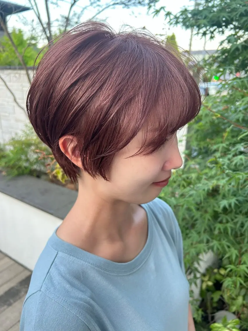 ショート カット ヘアカラー 💛🤍U too e’s /店長🧸のヘアスタイル