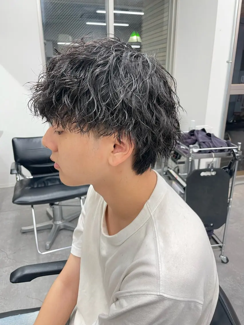 パーマ メンズ カット パーマ 町田エリアＮｏ．１/ パーマ特化/太田京希のヘアスタイル