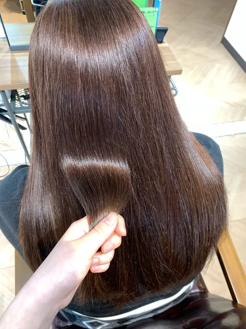 ロング 大槻 蘭美のヘアスタイル