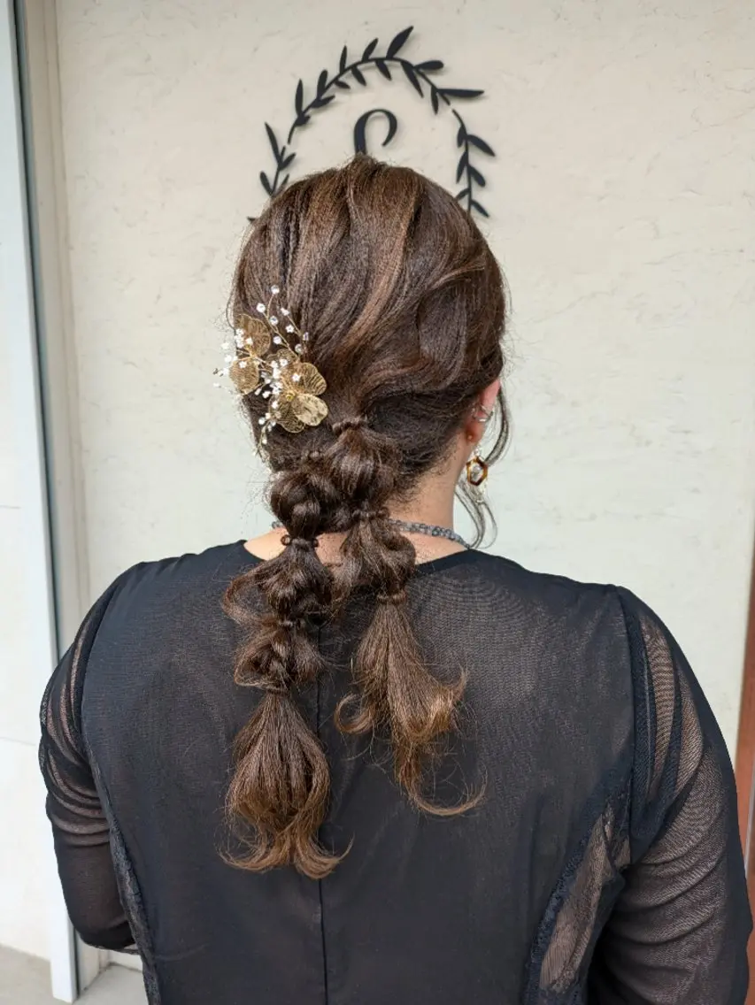 ヘアアレンジ ヘアセット 中谷 千鶴のヘアスタイル
