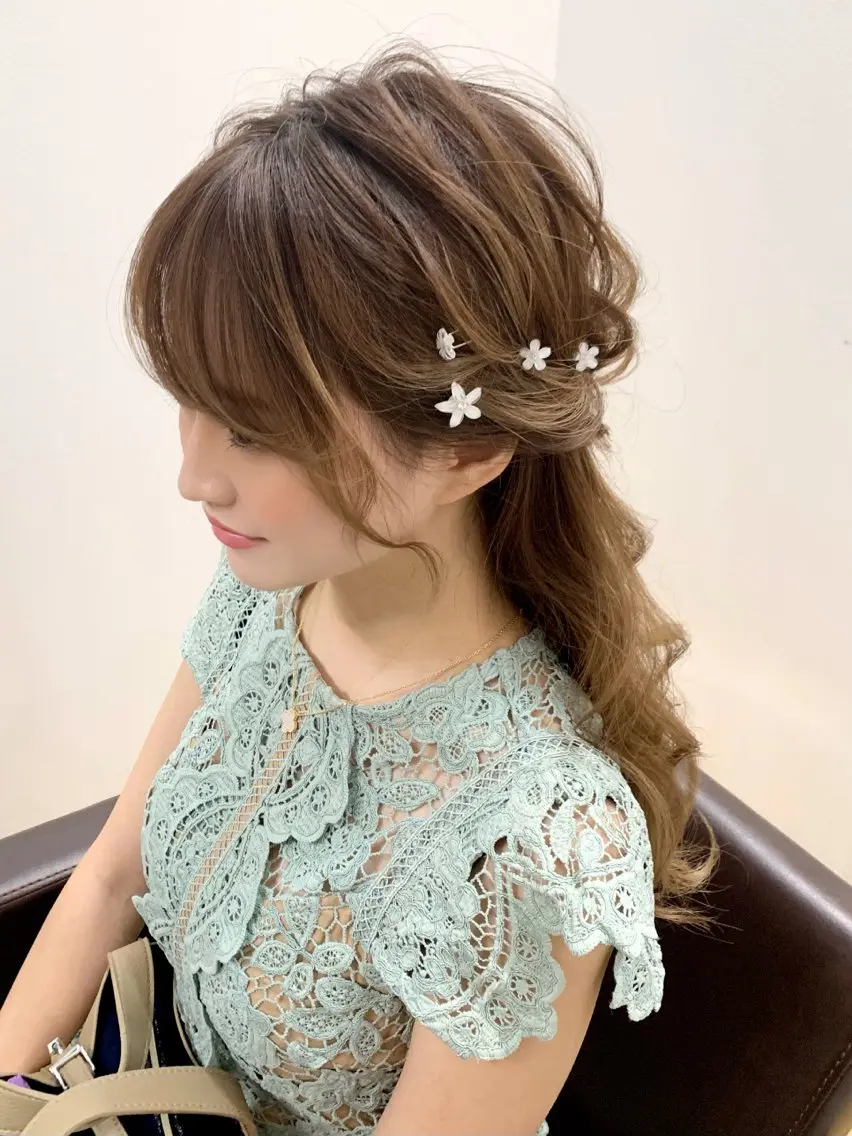 ロング ヘアセット LITTLE _KATOのヘアスタイル