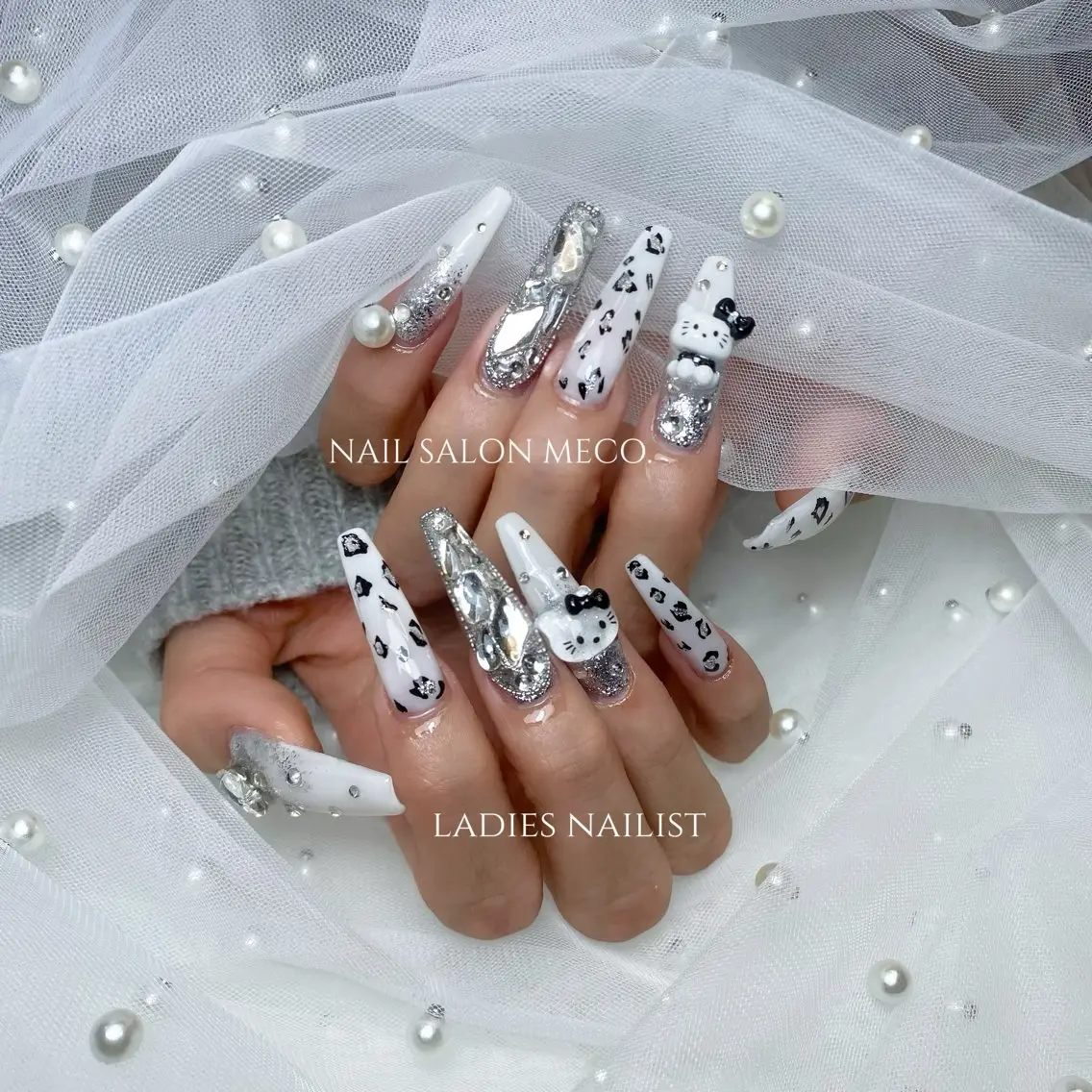 【option】チップ長さ出し10本set ¥1800~¥3000の写真