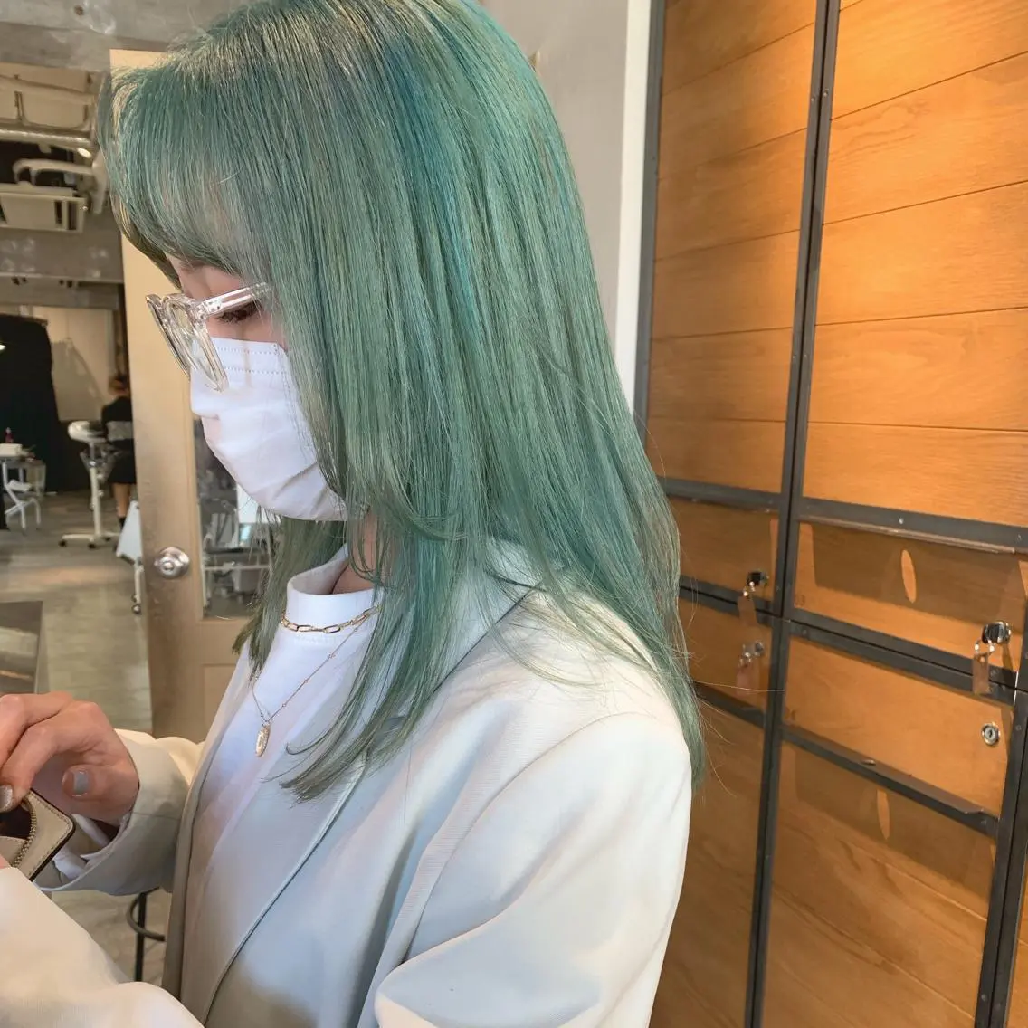 ロング kiyono ⭐︎ダブルカラーのヘアスタイル
