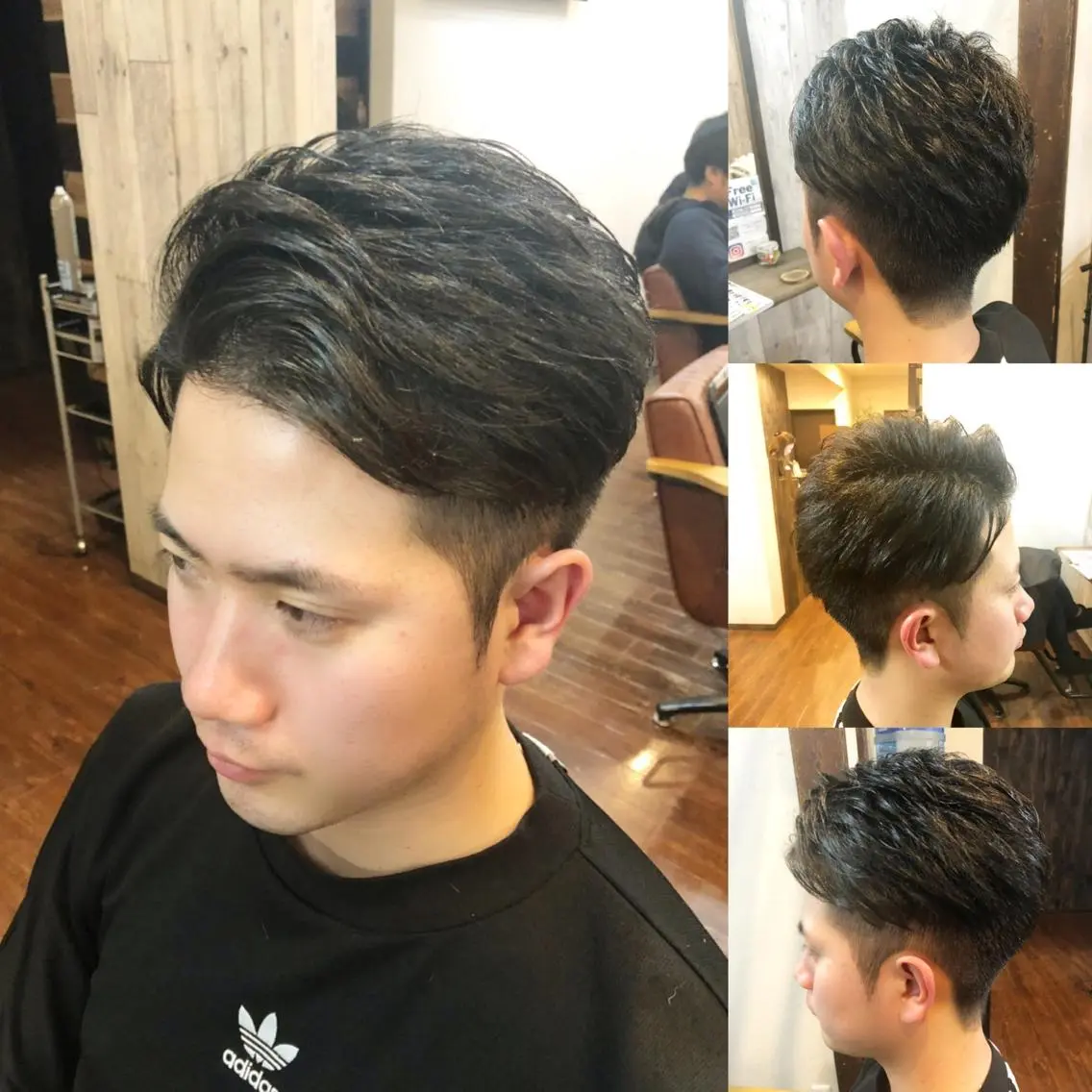 ショート メンズ フェードカット カット kuroken ★feniceのヘアスタイル