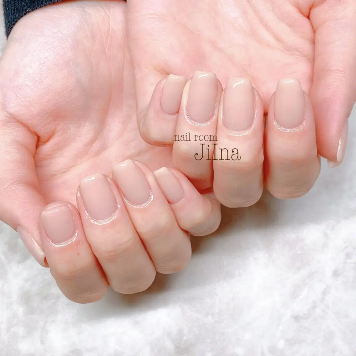 ネイル ワンカラーネイル JiIna nailのネイルデザイン