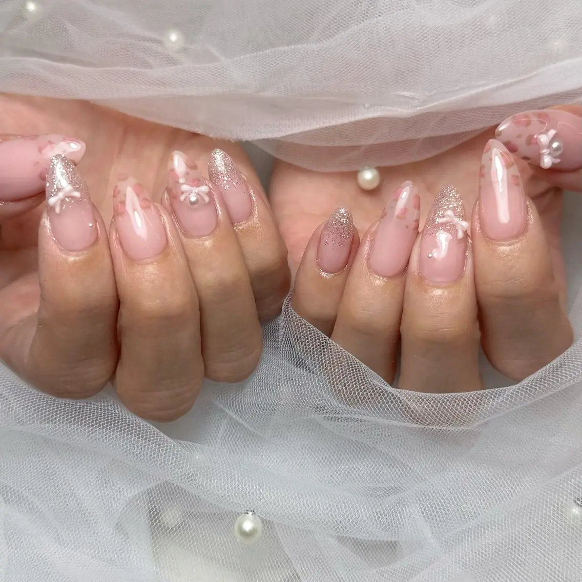 ネイル ハンドネイル mau🩵 堺筋本町/心斎橋のネイルデザイン