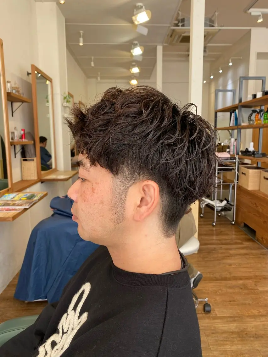 パーマ メンズ 西村 恵祐のヘアスタイル