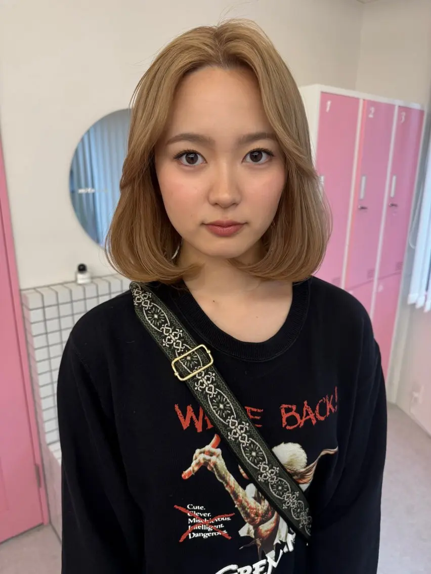 【新規限定】カット+ケアブリーチ+ケアカラー+トリートメントの写真
