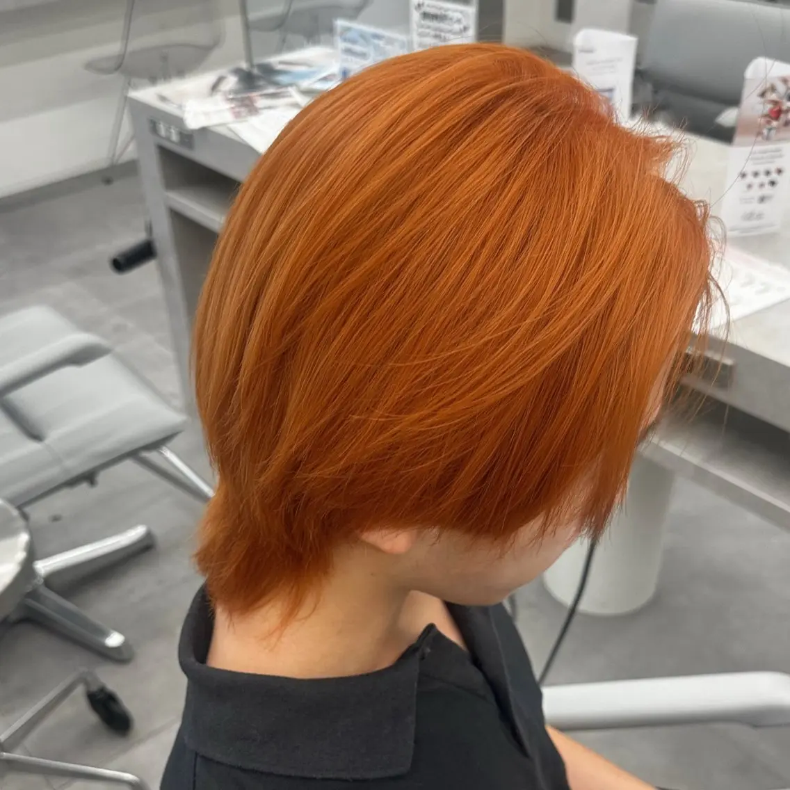メンズ ヘアカラー ボブハイトーン 🖤Ayame🖤のヘアスタイル