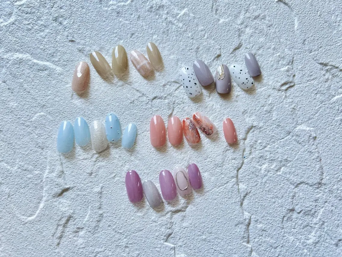 ネイル シンプルネイル ハンドネイル フットネイル LiTA.はません Hiraokaのネイルデザイン