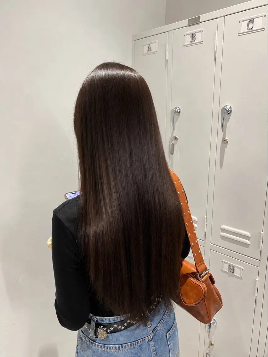 ロング ヘアカラー トリートメント 【elyts】 MISAKIのヘアスタイル