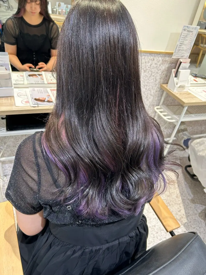 カラー ヘアカラー ♡透明感カラー★ ネイル/しの♡のヘアスタイル