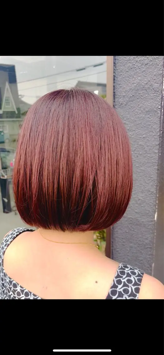 ショート カラー ブリーチ ブリーチなしカラー ピンクカラー カット ヘアカラー メンズパーマ& ハイトーン特化谷村のヘアスタイル