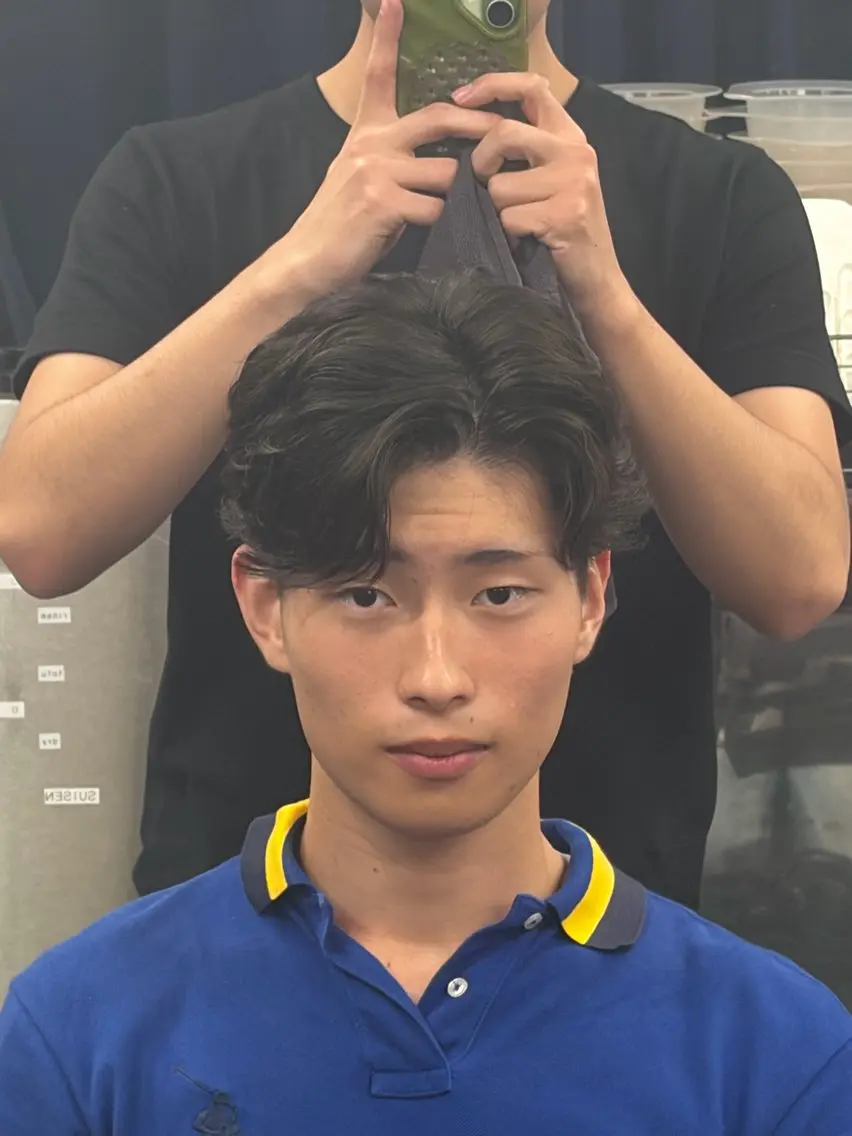 パーマ メンズ メンズパーマ カット パーマ 【"漢らしい" 作ります】昇陽のヘアスタイル