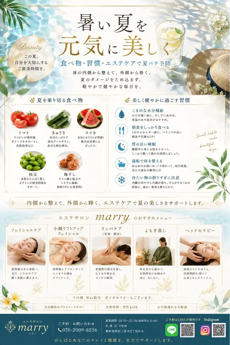 エステサロン marryのエステ・リラクイメージ