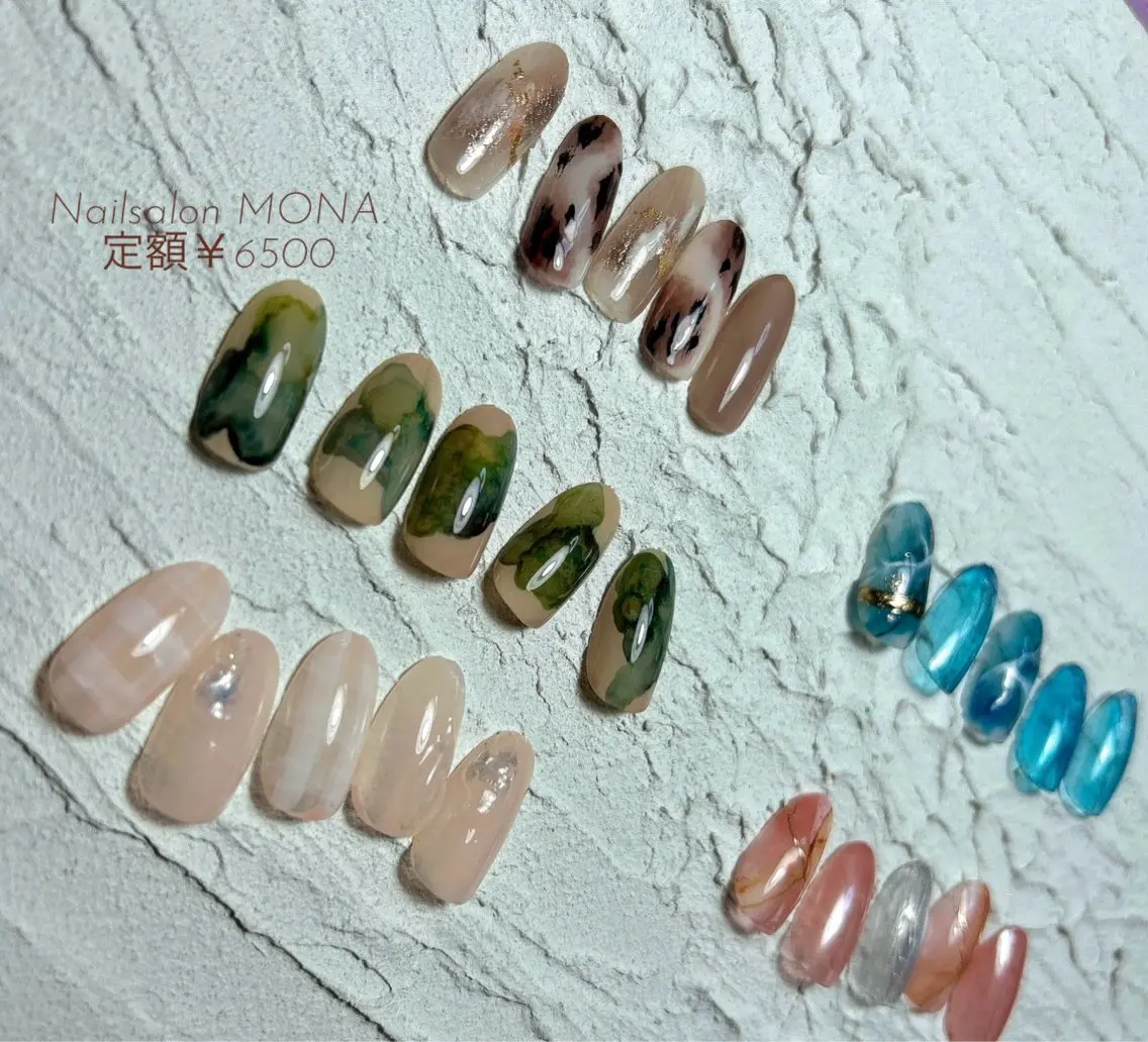 ネイル ニュアンスネイル ハンドネイル Nailsalon MONA.のネイルデザイン
