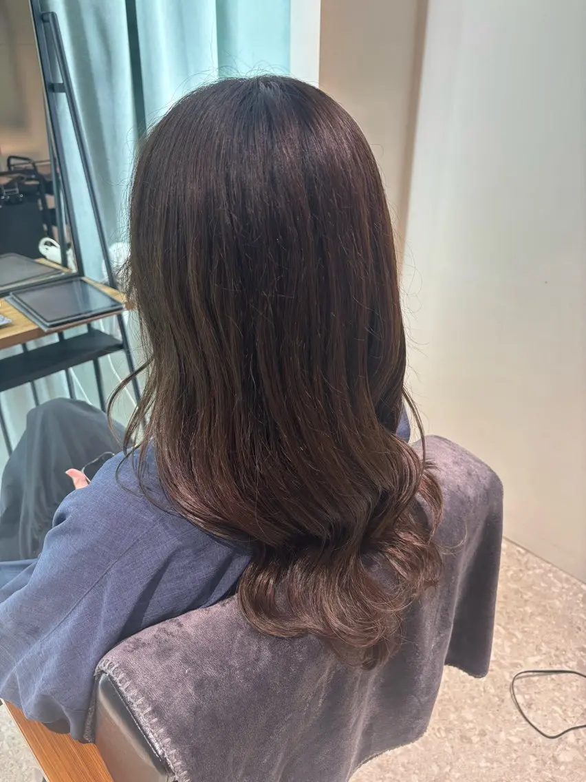 ロング 🌱大森柚紀🐇 うる艶髪🫧のヘアスタイル
