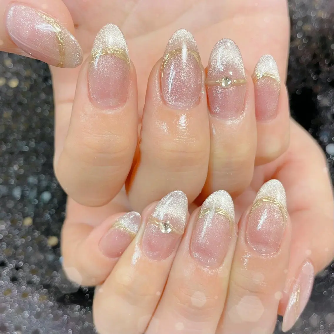 ネイル ハンドネイル ハンドケア MoON...❤︎ MeGuのネイルデザイン