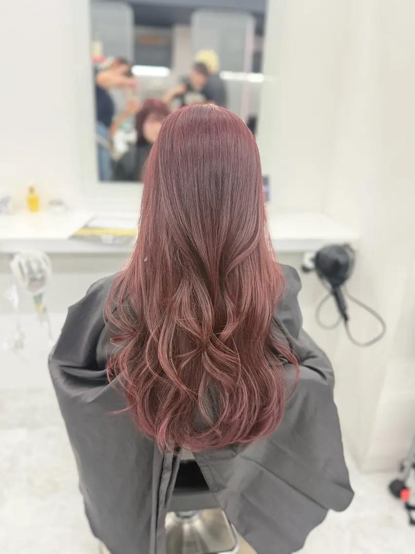 ロング カラー ヘアカラー トリートメント 🥂上品ワンホンヘア 🥂nozomiのヘアスタイル