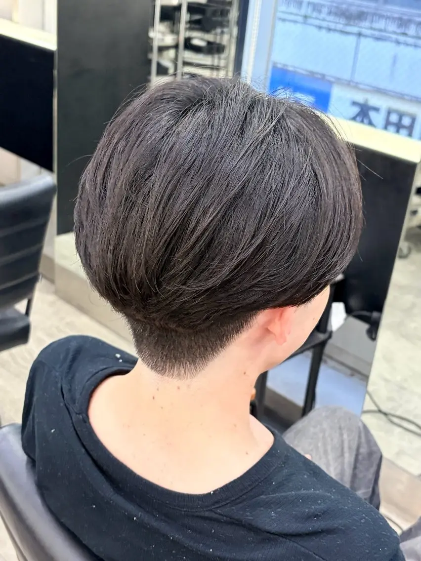 メンズ カット 縮毛矯正 静岡 / 毛流れ特化 /メンズ特化 /真大のヘアスタイル