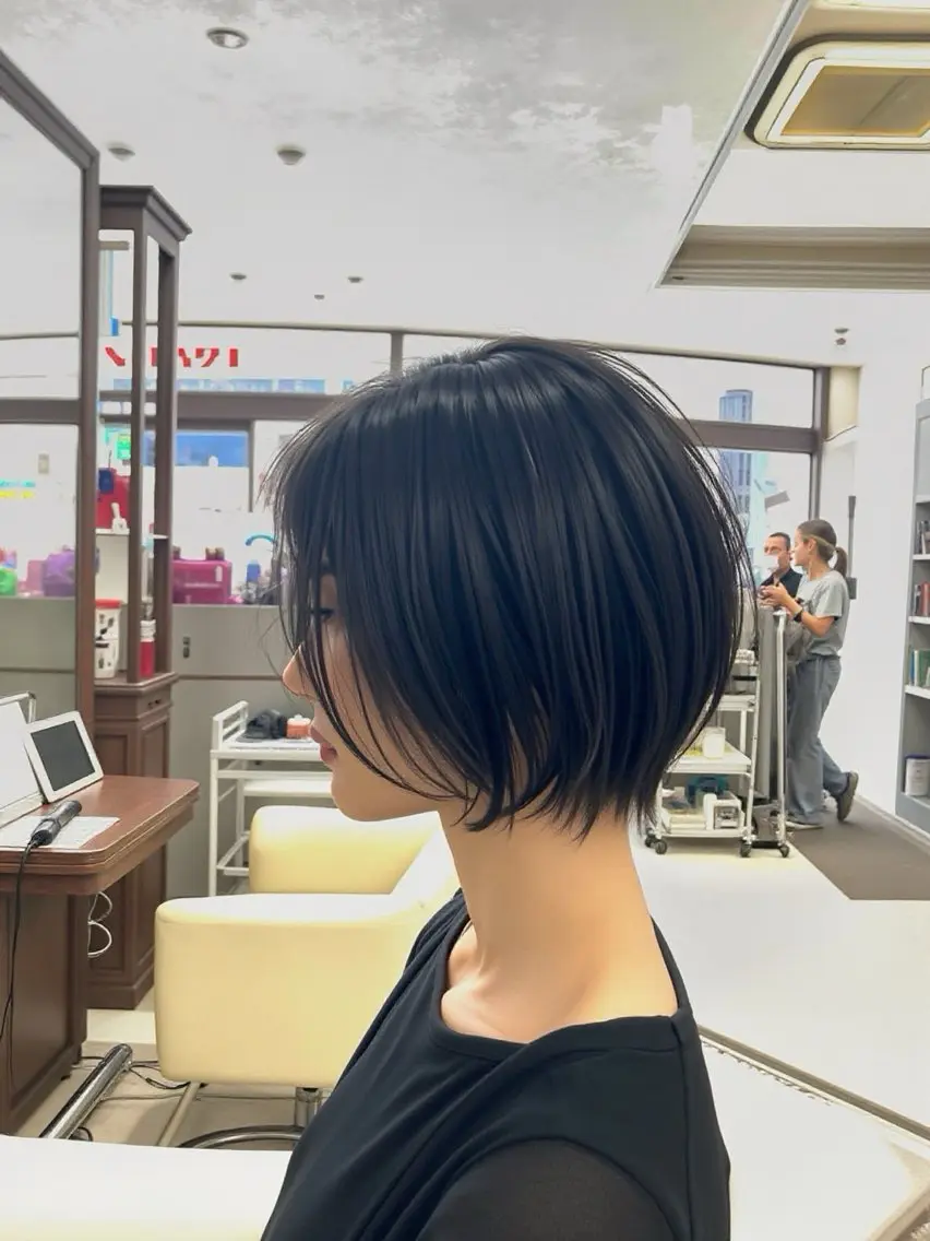 ショート カット トリートメント ✨髪質改善・縮毛矯正 専門美容室マーベルのヘアスタイル