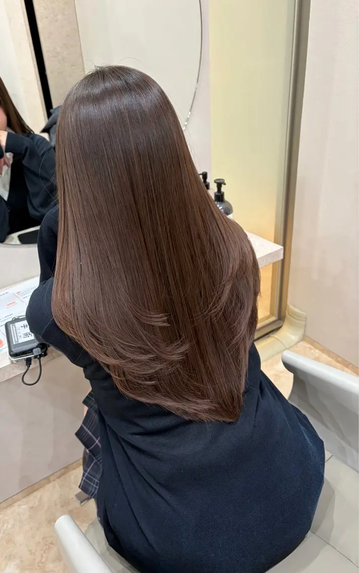ロング 松本 心優のヘアスタイル