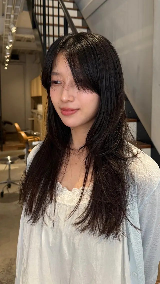 ミディアム ayana |京都美容室のヘアスタイル