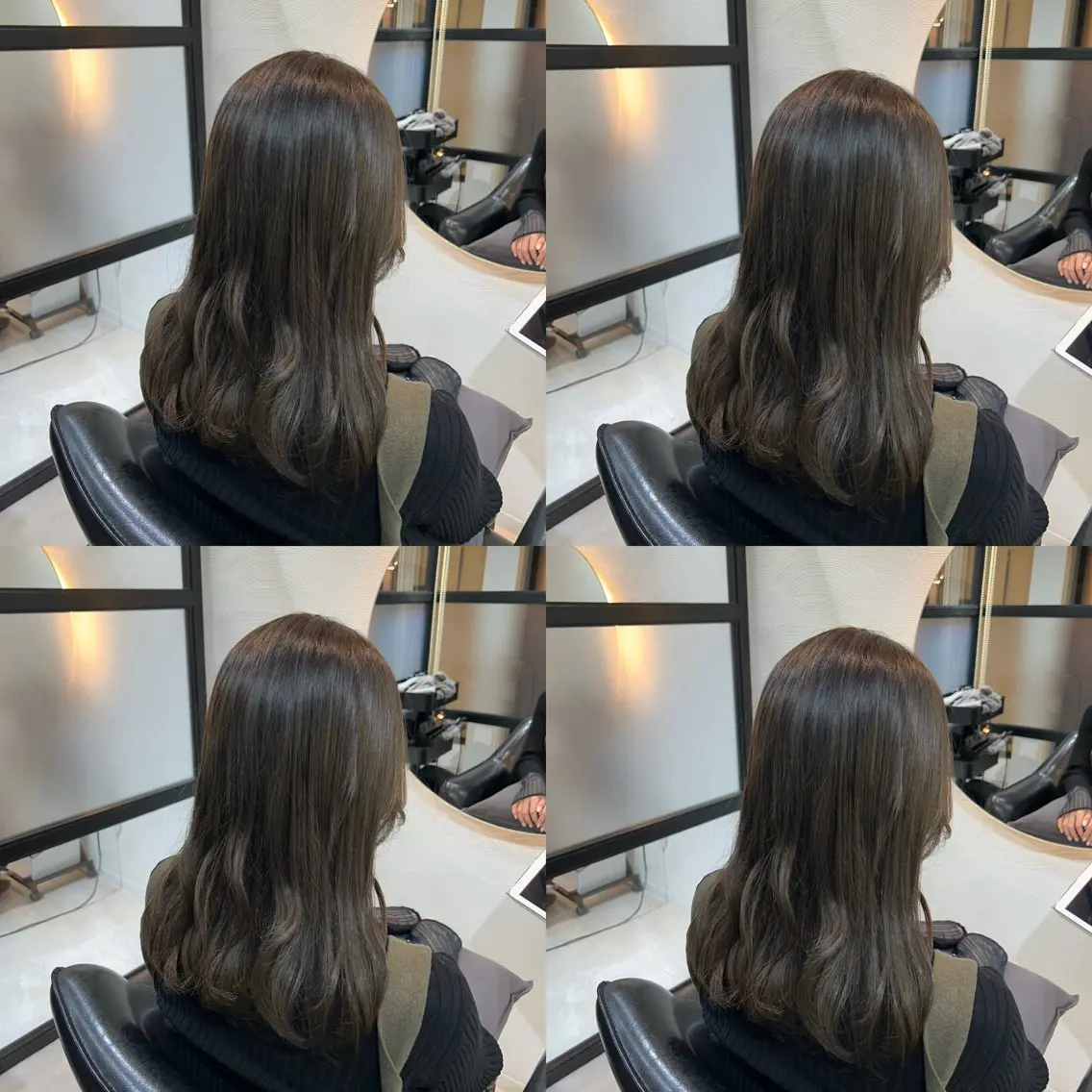 セミロング カラー カット ヘアカラー トリートメント 🤍透明感/韓国風 🤍サクラギヒトミのヘアスタイル