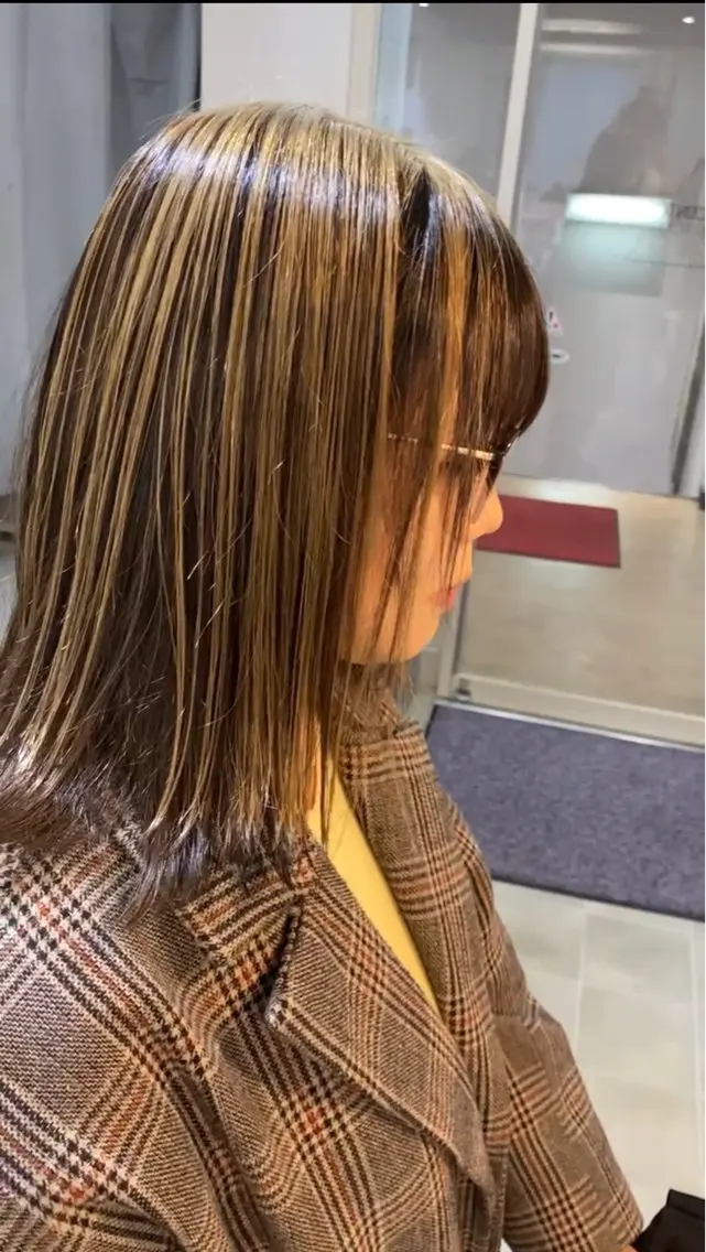 ミディアム 韓国ヘア🇰🇷 スズキのヘアスタイル