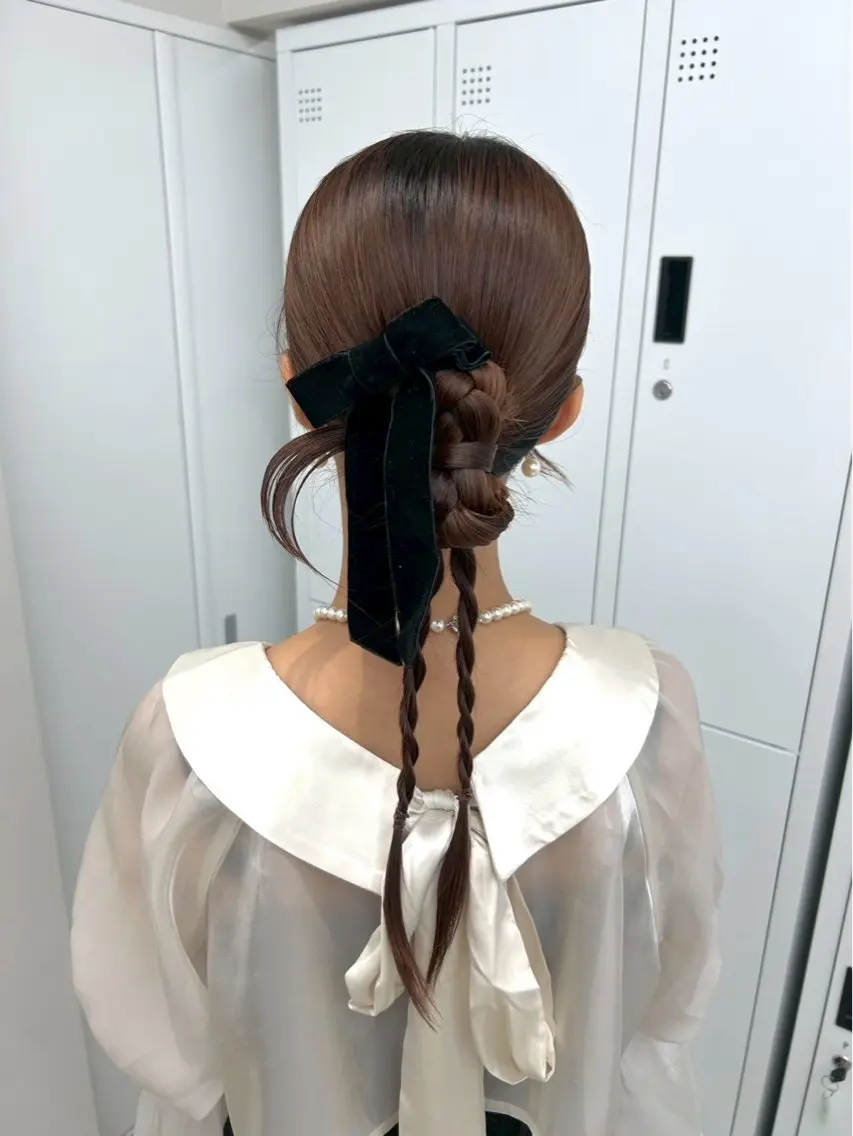 ヘアアレンジ ヘアセット 横浜ハイトーン‪ エクステ/あやかのヘアスタイル