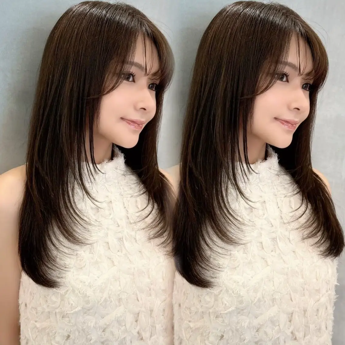 ロング レイヤー/美髪矯正 /赤味消し　古舘悠登のヘアスタイル