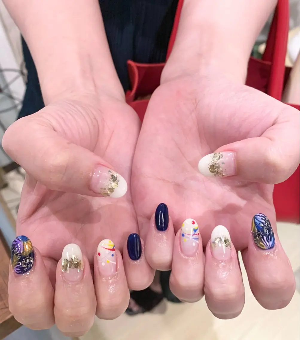 ネイル ハンドネイル ecrin 💎 mayuのネイルデザイン