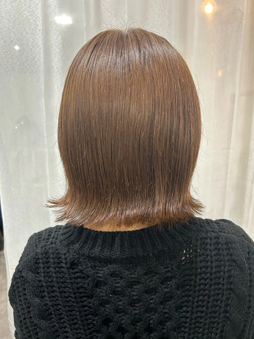 カラー ブリーチ ブリーチなしカラー ヘアカラー merc.🕊大西‎ 香瑚のヘアスタイル