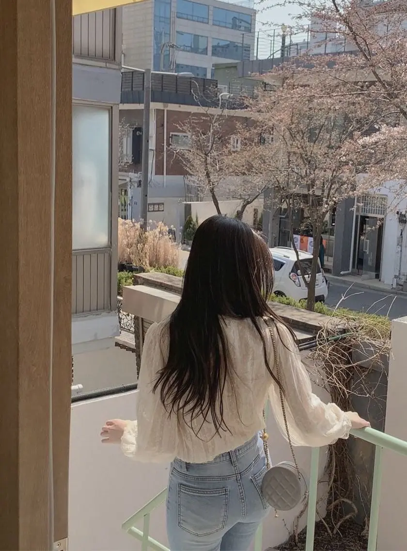 セミロング カラー ヘアカラー トリートメント ヘッドスパ ヘアセット 韓国トレンドカット カラー🤍しゅうじのヘアスタイル