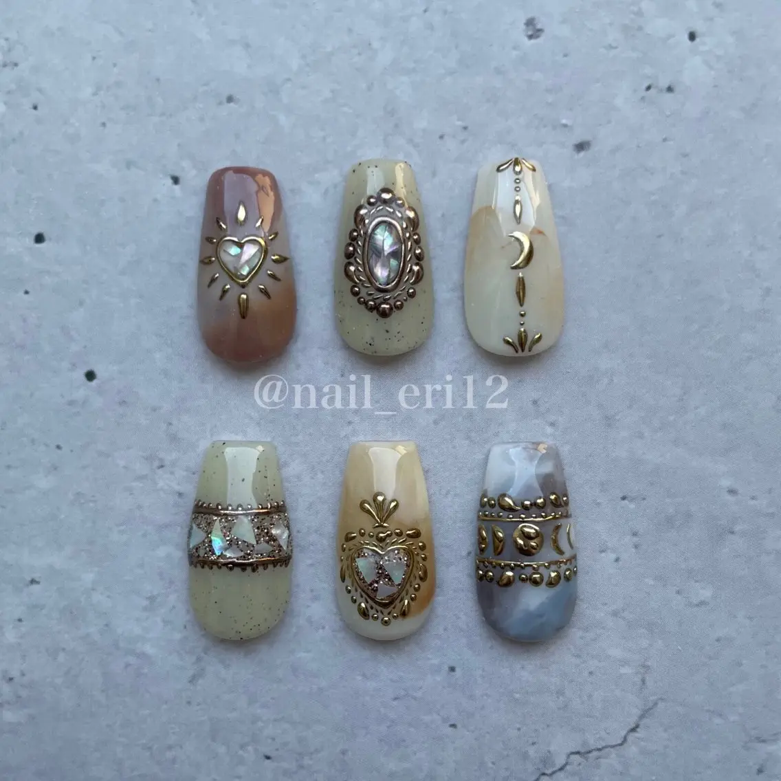 ネイル nail salon &e eriのネイルデザイン