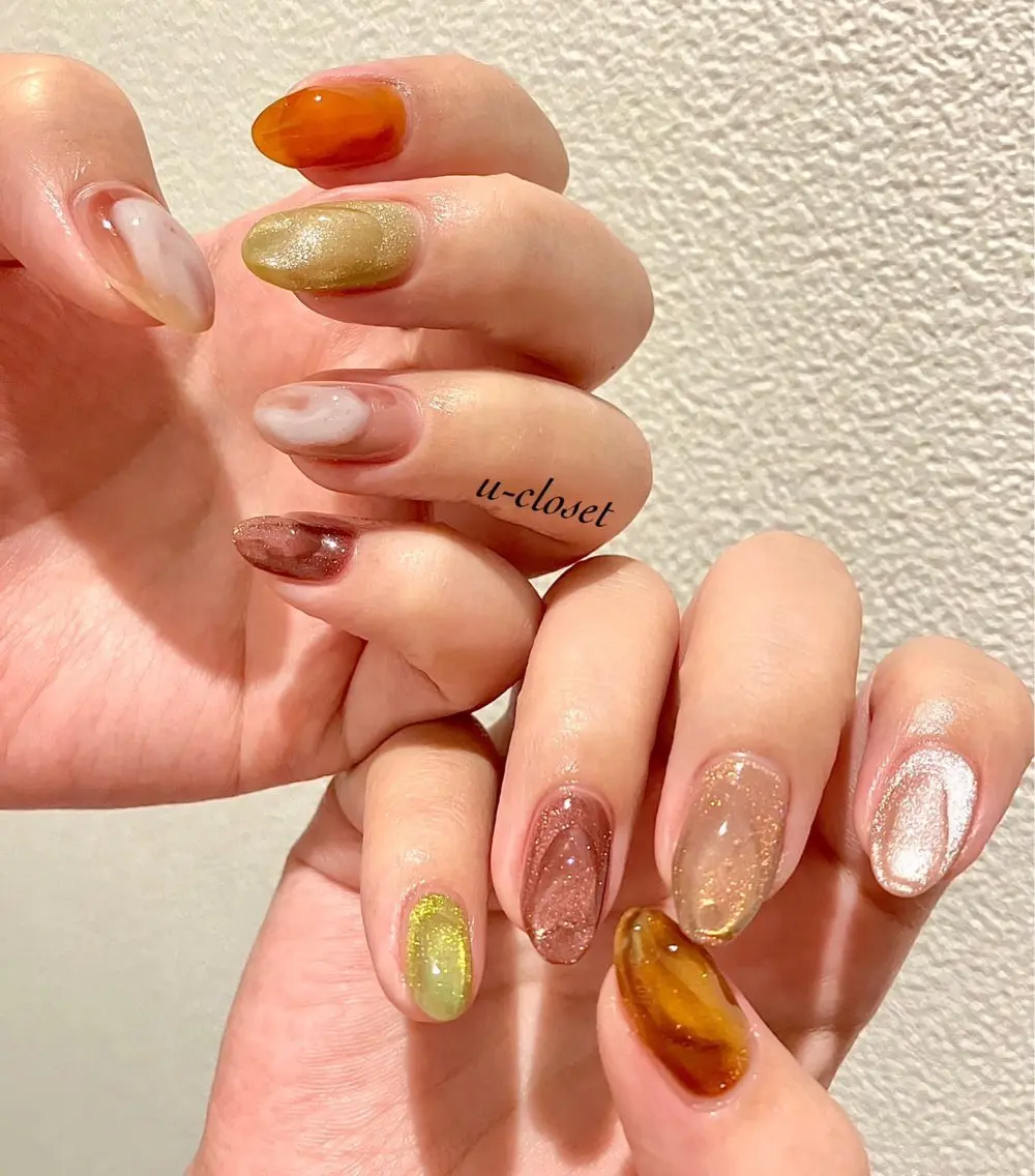 ネイル ハンドネイル u closetのネイルデザイン