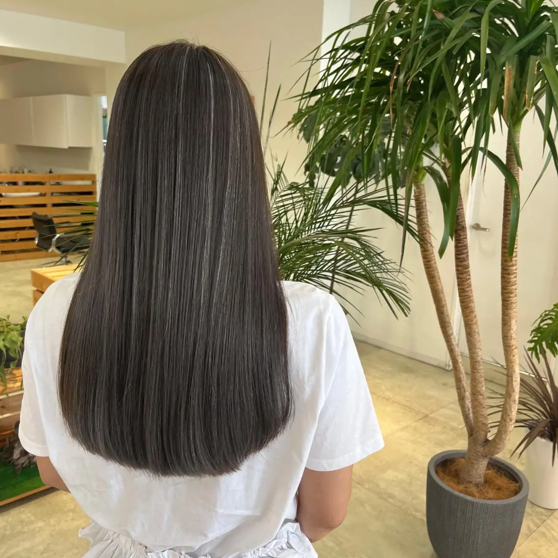 ✂️朝楽がしたい方はこちら✂️カット+縮毛矯正+トリートメントの写真