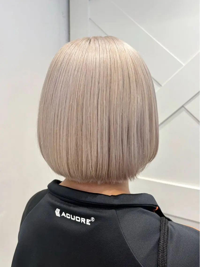カット+ケアブリーチダブルカラー♡【ブリーチ+ワンカラー】の写真