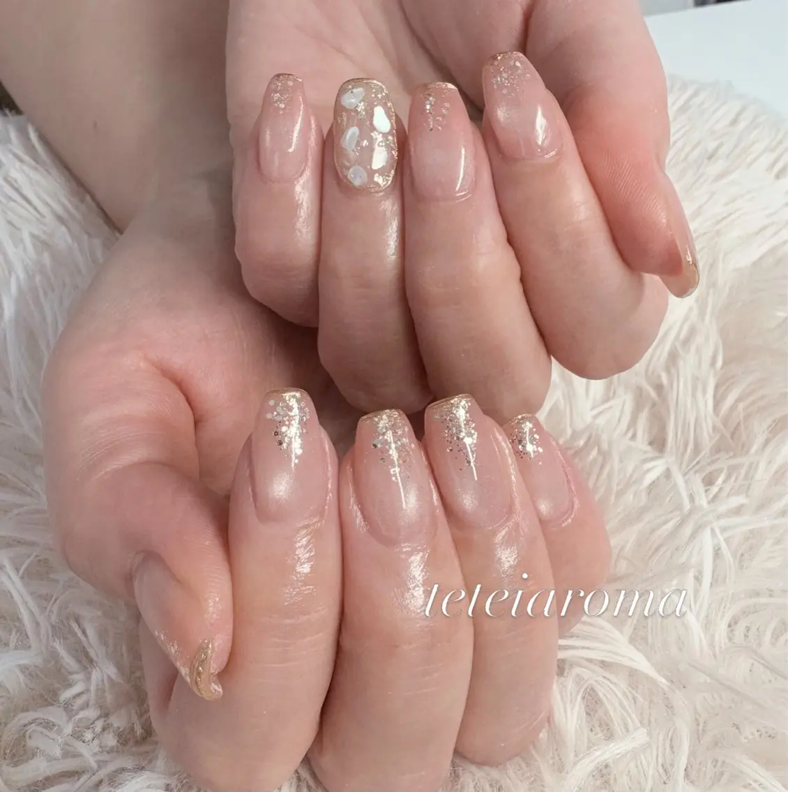 ネイル テティアロマ🌷 ミナのネイルデザイン