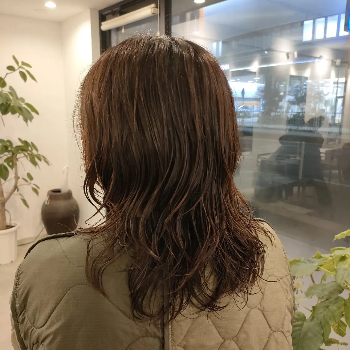 🧚♀️鎖骨から下の方はコチラ🧚♀️カット+パーマ ¥16500⇒¥9000の写真