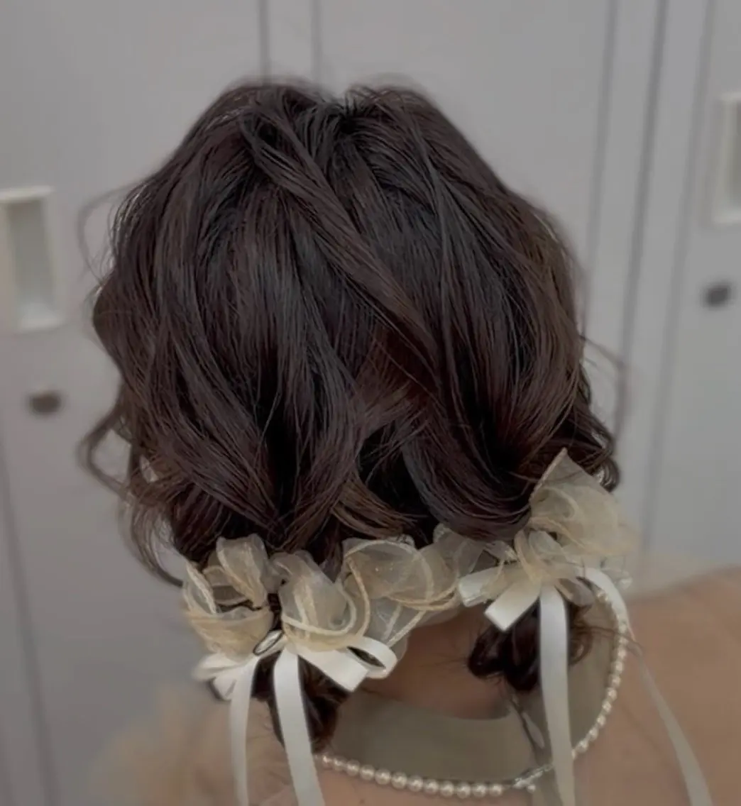 ヘアアレンジ ヘアセット Yuui🩰アレンジ /髪質改善カラーのヘアスタイル