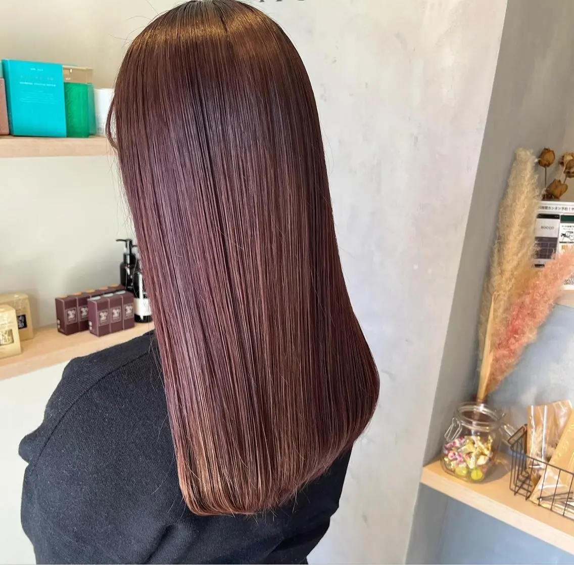 ロング ヘアカラー MAI ROCCO3rdのヘアスタイル